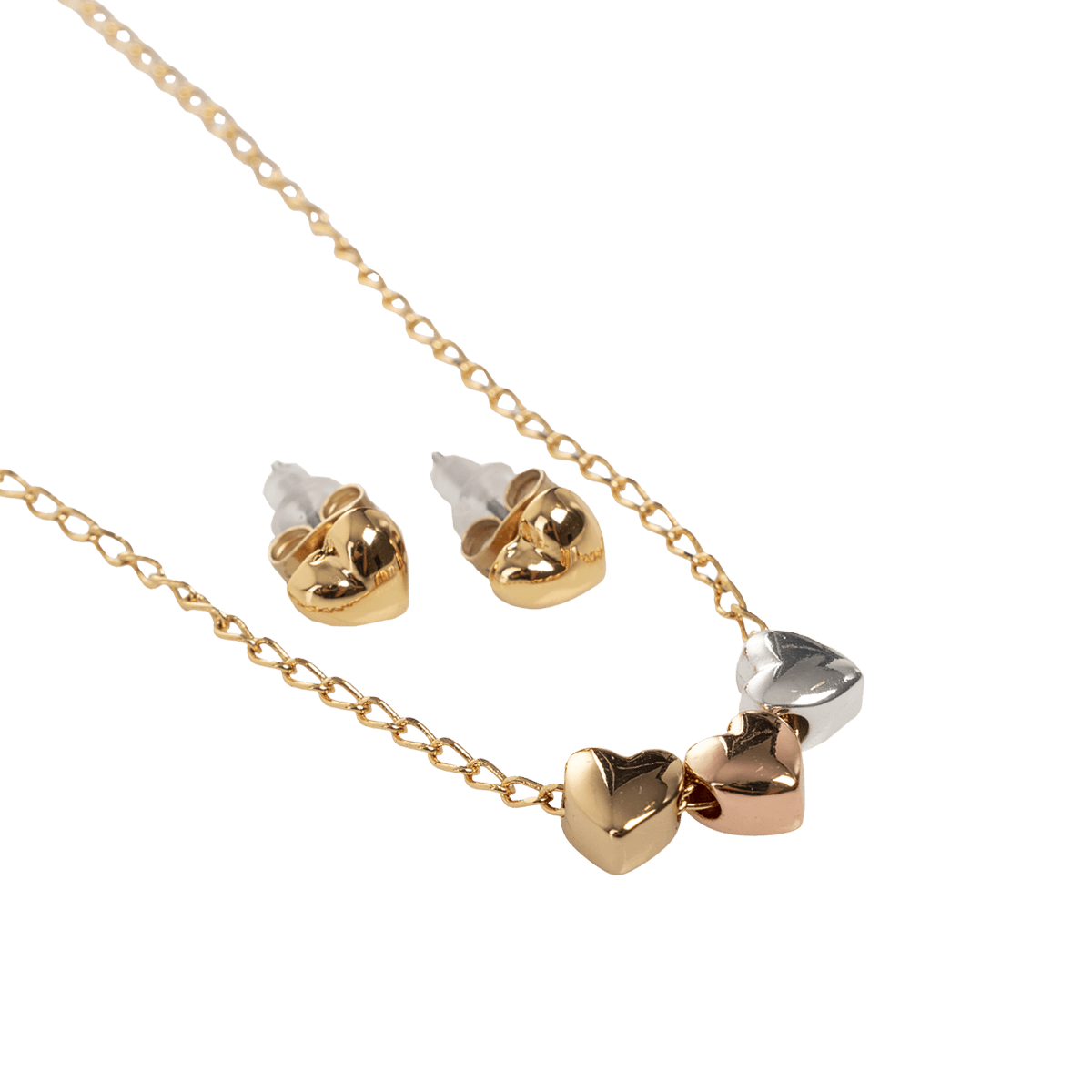 Kit de Cadena y Aretes para Niña Amore 2