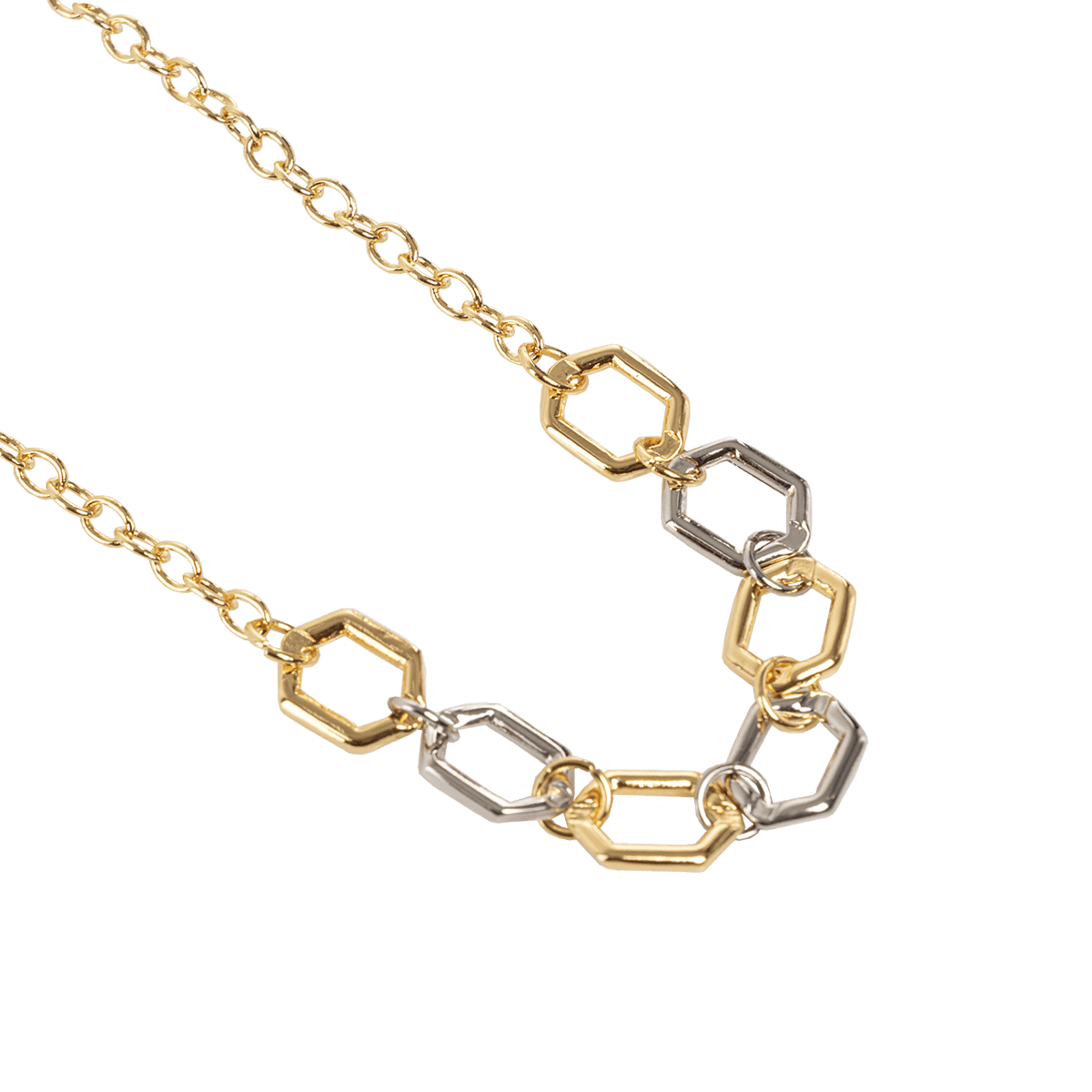 Kit de Cadena y Aretes para Mujer Rhombus 2