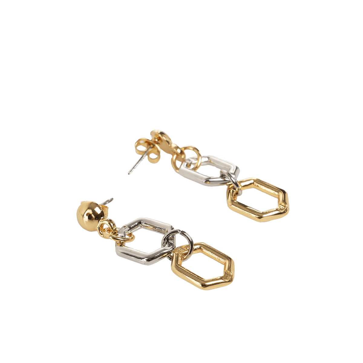 Kit de Cadena y Aretes para Mujer Rhombus 4