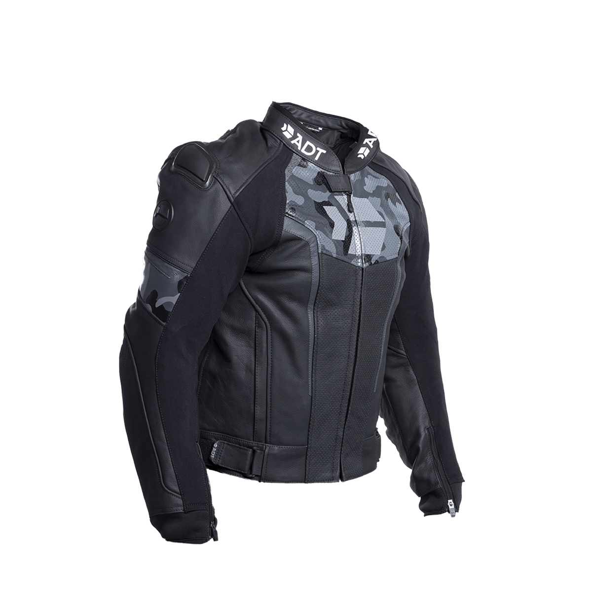 Chaqueta para Moto de Hombre en Cuero Hunter 2