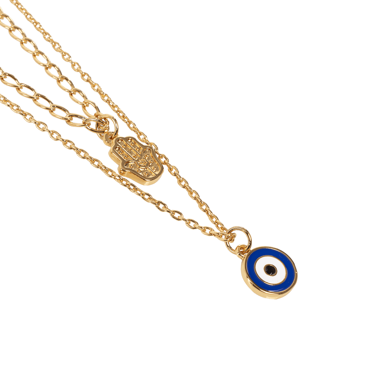 Kit de Cadena y Aretes para Mujer Turco 2