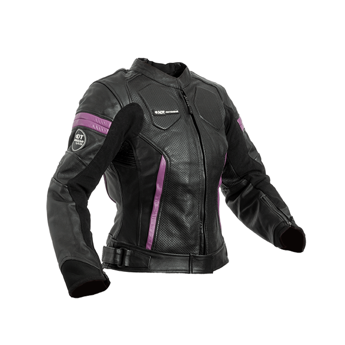 Chaqueta para Moto de Mujer en Cuero Ram 5