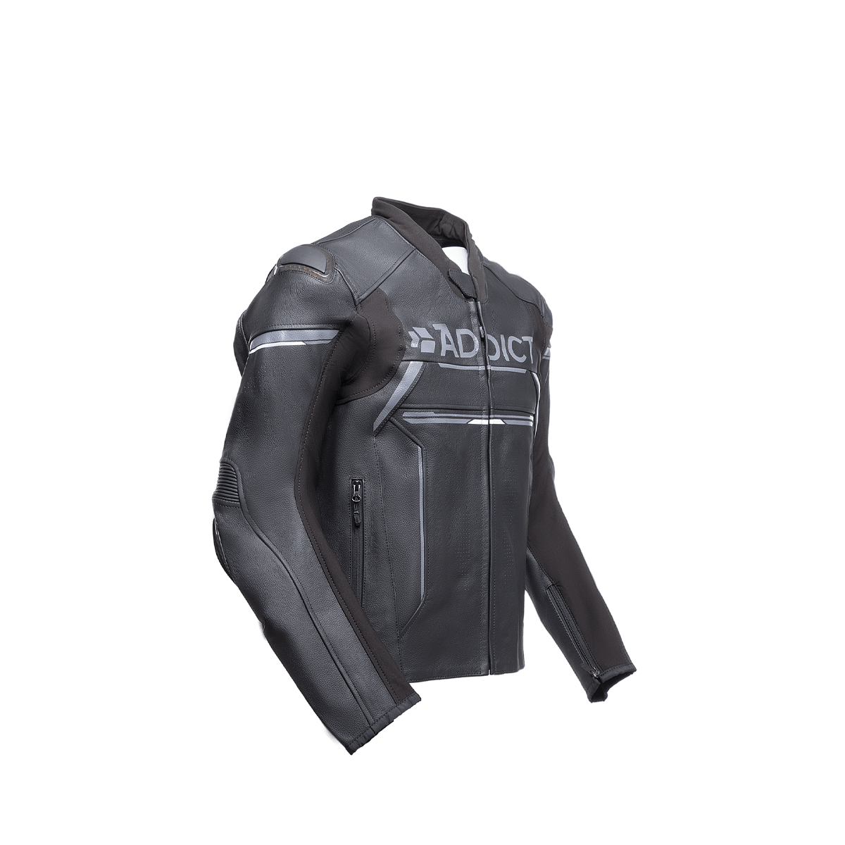Chaqueta para Moto de Hombre en Cuero Figment 2