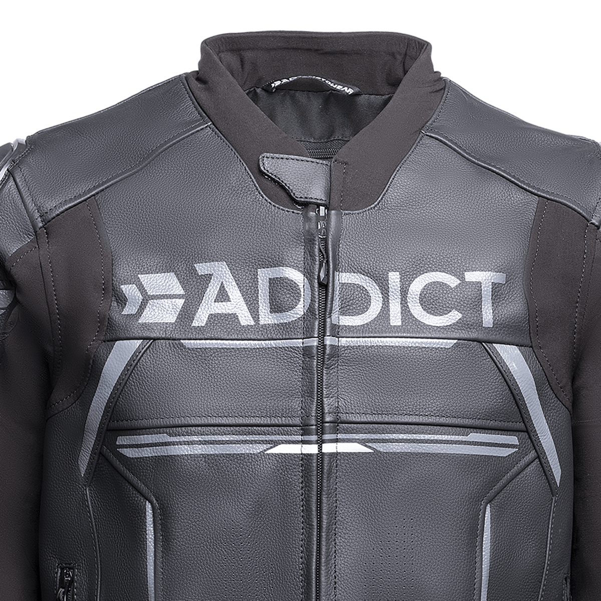 Chaqueta para Moto de Hombre en Cuero Figment 7