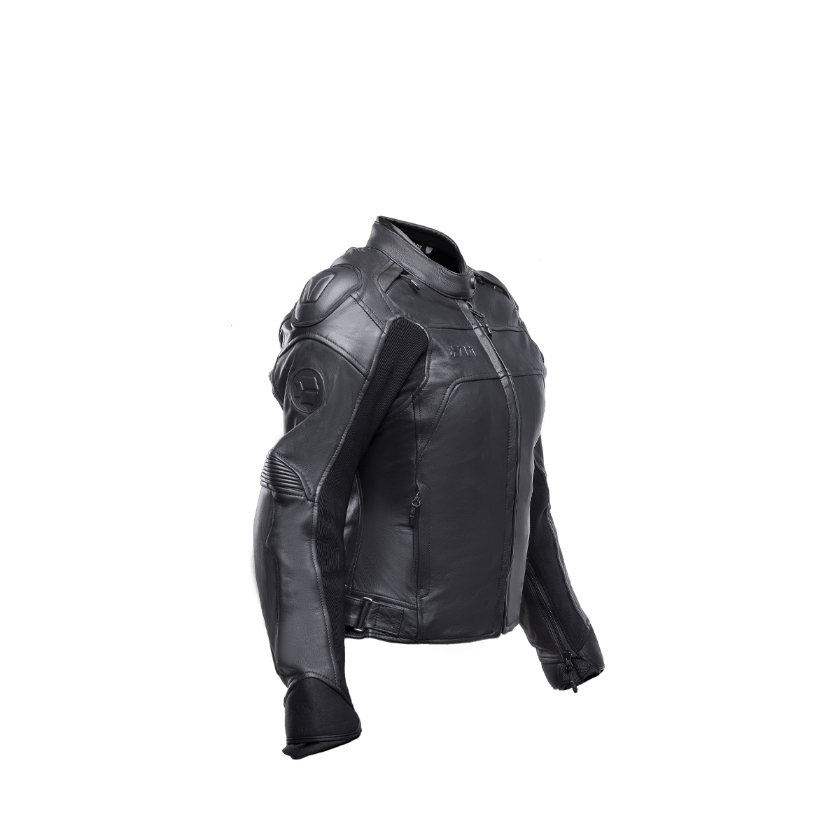 Chaqueta para Moto de Mujer en Cuero Bolt 2