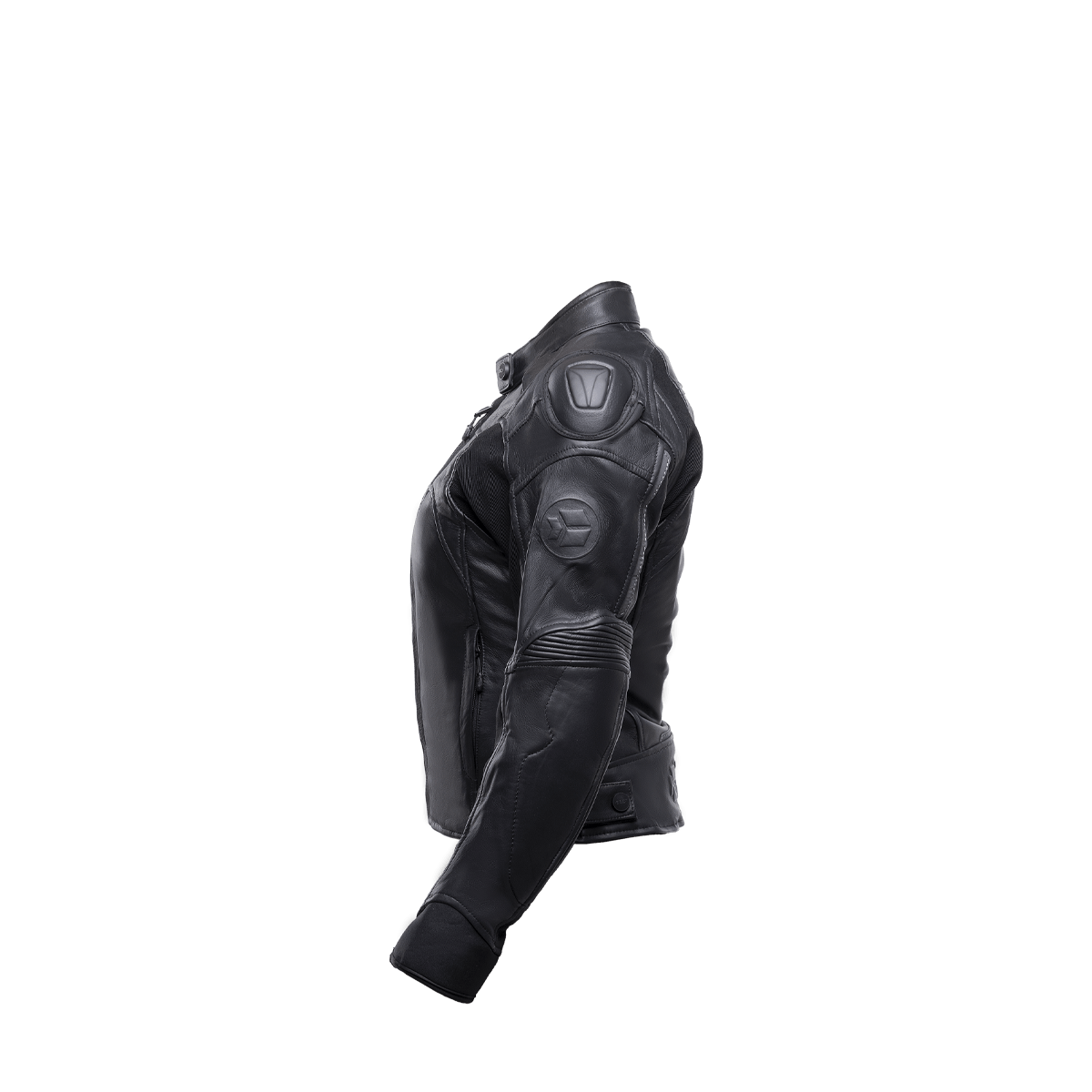 Chaqueta para Moto de Mujer en Cuero Bolt 5