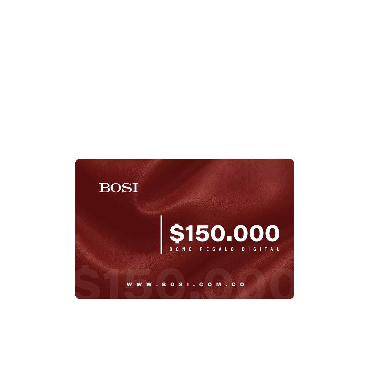 Bono Regalo Digital Bosi 3